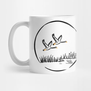 Canada: lake and geese Mug